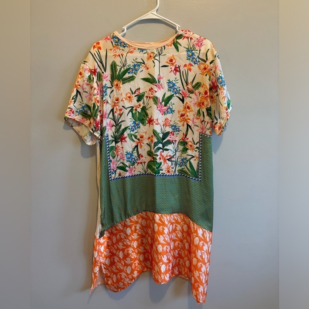 Zara women’s basic collection floral dress